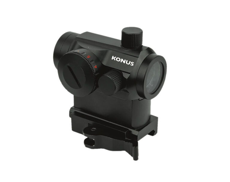 Konus Pro Nuclear Matte Black 1x22mm 3 MOA Red/Green Dot Reticle Konus Pro Nuclear Matte Black 1x22mm 3 MOA Red/Green Dot Reticle