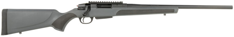 Stevens 19173 334  Full Size 243 Win 3+1 20″ Black Button Rifled Barrel, Black Carbon Steel Receiver w/Picatinny Rail, Gray Fixed Synthetic Stock, Right Hand