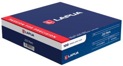 LAPUA .223 REM MATCH 100/BOX BRASS