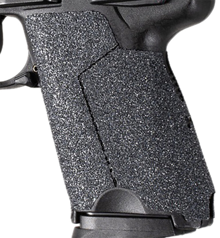 Hogue 17919 Wrapter  Black Adhesive Grit Fits H&K USP Compact