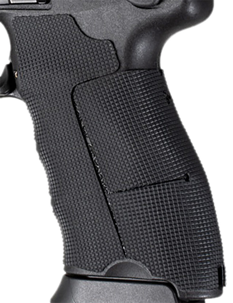 Hogue 17948 Wrapter  Black Rubber Fits H&K 45