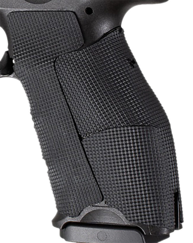 Hogue 17958 Wrapter  Size Black Block Texture Rubber Fits H&K VP9/VP40