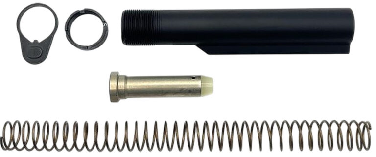 LBE Unlimited H2BUFKT Buffer Tube Kit Black AR-Style LBE Unlimited H2BUFKT Buffer Tube Kit Black AR-Style