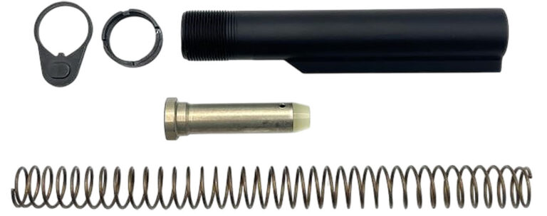 LBE Unlimited H3BUFKT Buffer Tube Kit Black AR-Style LBE Unlimited H3BUFKT Buffer Tube Kit Black AR-Style
