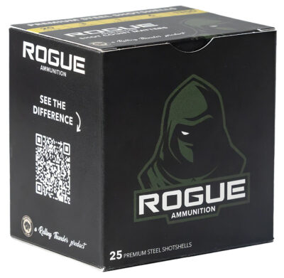 Rogue Ammunition RA-20-1-6S   20Gauge 3″ 1oz 6Shot 25 Per Box/10 Case