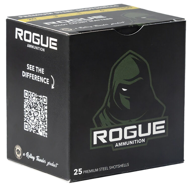 Rogue Ammunition RA-20-1-6S 20Gauge 3″ 1oz 6Shot 25 Per Box/10 Case Rogue Ammunition RA-20-1-6S 20Gauge 3″ 1oz 6Shot 25 Per Box/10 Case