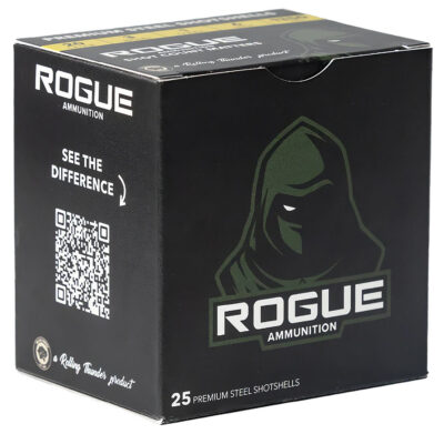 Rogue Ammunition RA-20-1-4S   20Gauge 3″ 1oz 4Shot 25 Per Box/10 Case