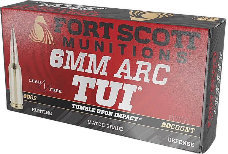 Fort Scott Munitions 6ARC-090-SCV2 Tumble Upon Impact (TUI) 6ARC 90gr Solid Copper Spun 20 Per Box/10 Case Fort Scott Munitions 6ARC-090-SCV2 Tumble Upon Impact (TUI) 6ARC 90gr Solid Copper Spun 20 Per Box/10 Case