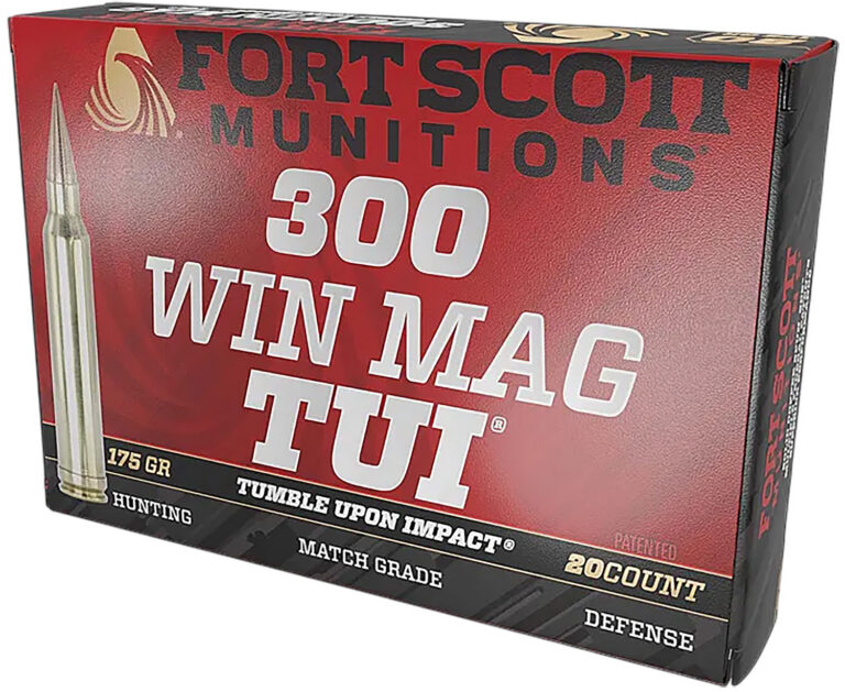 Fort Scott Munitions 300WM-175-SCV2 Tumble Upon Impact (TUI) 300WM 175gr Solid Copper Spun 20 Per Box/10 Case Fort Scott Munitions 300WM-175-SCV2 Tumble Upon Impact (TUI) 300WM 175gr Solid Copper Spun 20 Per Box/10 Case
