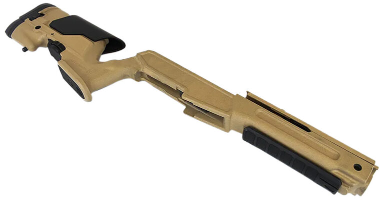 Archangel AAMINIDT Precision Stock Desert Tan Synthetic Fixed with Adjustable Cheek Riser for Ruger Mini-14, Mini Thirty Archangel AAMINIDT Precision Stock Desert Tan Synthetic Fixed with Adjustable Cheek Riser for Ruger Mini-14, Mini Thirty