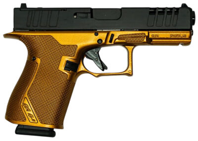 Great Lakes Firearms GL19GCPR Striker  Compact Frame 9mm Luger 15+1 4″ Black Nitride Barrel, Optic Cut/Serrated/Window Cut Slide, Polymer Frame, RMR Footprint, Ambidextrous