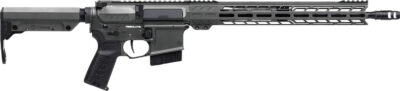CMMG 34A120FTNG Resolute MK4 338 ARC 10+1 16.10″ Black Nitride Threaded Barrel, Tungsten Cerakote Aluminum Receiver w/Picatinny Rail, M-LOK Handguard, Tungsten Polymer CMMG Ripstock, CMMG Zeroed Grip