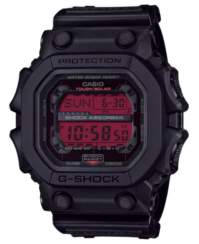 GSHOCK GX56BBR1CR    CLASSIC SOLAR BLK/RED