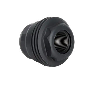 Jk Armament JKMDHDM24   30-45 Cal Fits 1″ Long 5/8″x24 Stainless Steel Black Nitride