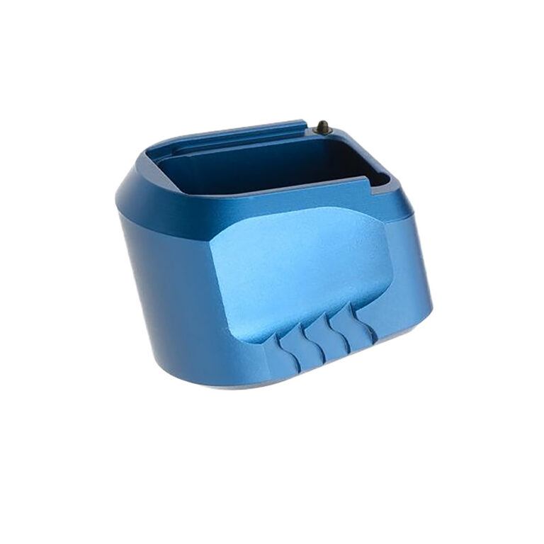 Tyrant CNC TDMPMAGEXFSBLUE Magazine Extension Fits S&W M&P 9/40 5rd Compatible w/ Full-Size M&P 1.0/2.0 frames Blue Aluminum Tyrant CNC TDMPMAGEXFSBLUE Magazine Extension Fits S&W M&P 9/40 5rd Compatible w/ Full-Size M&P 1.0/2.0 frames Blue Aluminum