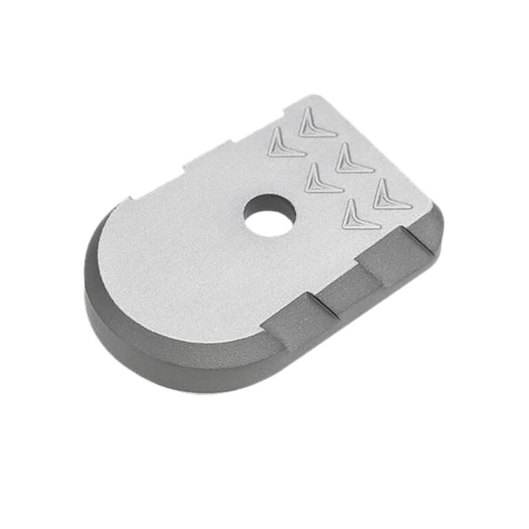 Tyrant CNC TDP365BPMACROGREY P365-XMACRO Base Plate Grey Compatible w/ 17-Round XMacro Mags Tyrant CNC TDP365BPMACROGREY P365-XMACRO Base Plate Grey Compatible w/ 17-Round XMacro Mags
