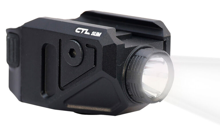 Viridian 9300050 CTL Slim C Series Black Glock 43X/48 MOS 550 Lumens 25 Yards Day/1 Mile Night Beam Rail Mount Viridian 9300050 CTL Slim C Series Black Glock 43X/48 MOS 550 Lumens 25 Yards Day/1 Mile Night Beam Rail Mount