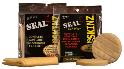 Seal 1 SS-12 Seal SKINZ Cleaning Patches/Cloths 270-30 Cal 1.75″ Cotton