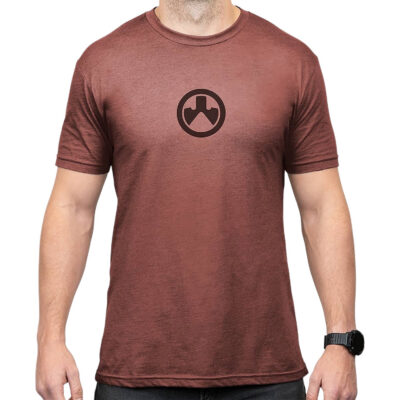 Magpul MAG1115-613  Icon Redrock Heather Cotton/Polyester Short Sleeve XL