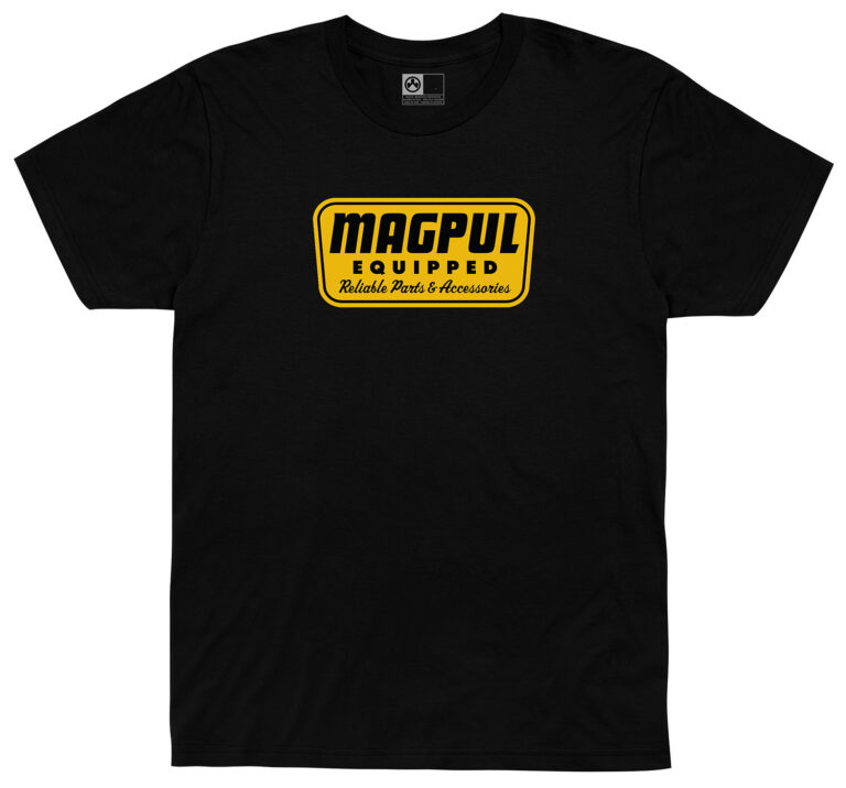 Magpul MAG1205-001 Equipped Blend Black Cotton/Polyester Short Sleeve 4XL Magpul MAG1205-001 Equipped Blend Black Cotton/Polyester Short Sleeve 4XL