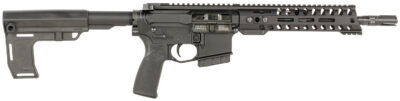 Patriot Ordnance Factory 2167 P15 Constable 350 Legend 10+1 10.50″ M-LOK Handguard, Black Anodized Aluminum Receiver w/Picatinny Rail, Black Polymer MFT Blade Stabilizer, MFT Grip