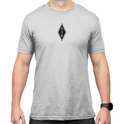 Magpul MAG1280-041-2XL Engineered to Feed  Stone Gray Heather Cotton/Polyester Short Sleeve 2XL