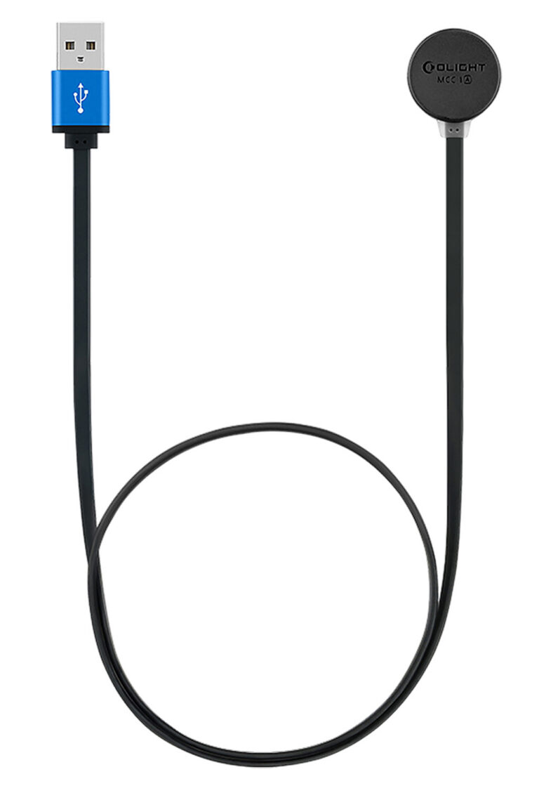 Olightstore Usa Inc MCC-1ABLACK MCC1A Charging Cable Black For S1RII/S2RII Baton3/Pro Perun Olightstore Usa Inc MCC-1ABLACK MCC1A Charging Cable Black For S1RII/S2RII Baton3/Pro Perun