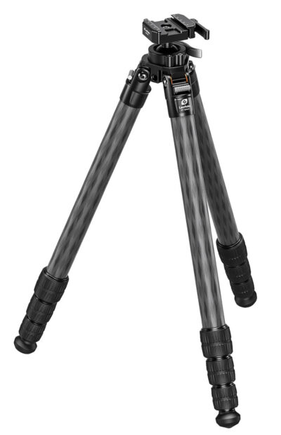 Leofoto Usa ST-324CX Integrated Ballhead ST-X Tripod 6.06″-58.54″ High Black Aluminum