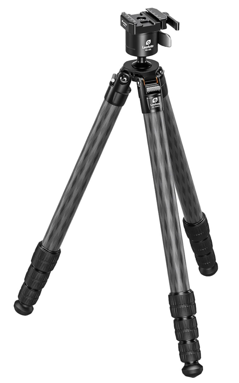 Leofoto Usa SA-324CX+MA-40X Carbon Fiber Tripod Black Leofoto Usa SA-324CX+MA-40X Carbon Fiber Tripod Black