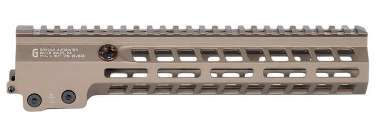 Geissele Automatics 051658S Super Modular Rail MK14 DDC Aluminum 10.50″ Long Geissele Automatics 051658S Super Modular Rail MK14 DDC Aluminum 10.50″ Long