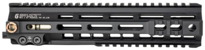 Geissele Automatics 05430B Super Modular Rail Mk4 Black Aluminum 10″ Long