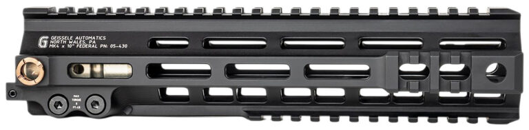 Geissele Automatics 05430B Super Modular Rail Mk4 Black Aluminum 10″ Long Geissele Automatics 05430B Super Modular Rail Mk4 Black Aluminum 10″ Long