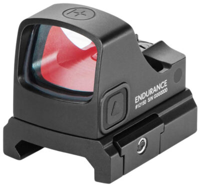 Hawke Sport Optics 12150   Black 1x21mm 3MOA Dot/Circle Dot Reticle Weaver Rail/RMSc Footprint Mount