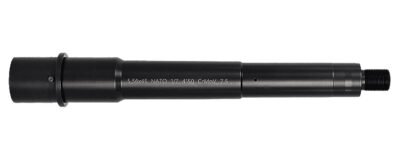 Lead & Steel Llc LS556MED-PIST-7.5 AR9  5.56NATO Government Profile Black Nitride Chrome Moly Vanadium