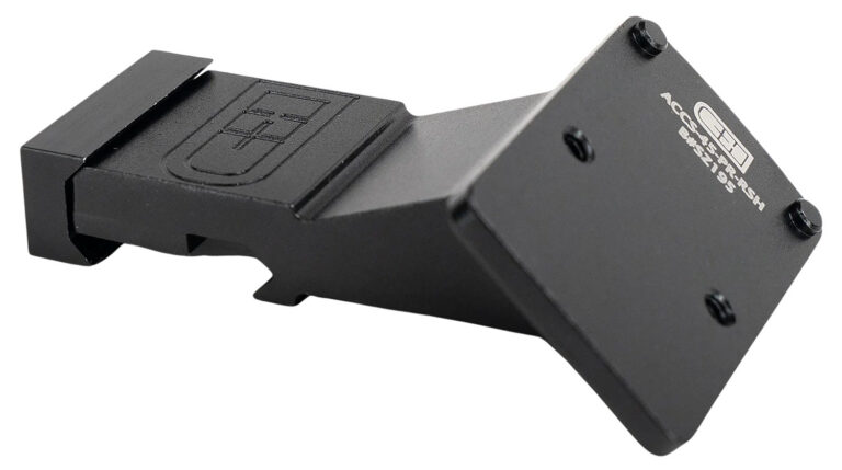 C&H Precision PR45RSH Picatinny Mount Red Dot Optic Mount Black Aluminum Compatible w/ Trijicon RMR/SRO C&H Precision PR45RSH Picatinny Mount Red Dot Optic Mount Black Aluminum Compatible w/ Trijicon RMR/SRO
