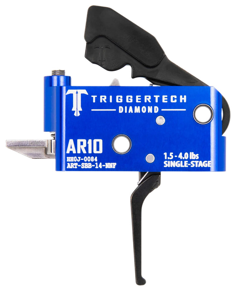 TriggerTech ARTSAB14NNF Diamond Black Straight Flat Fits AR-10 TriggerTech ARTSAB14NNF Diamond Black Straight Flat Fits AR-10