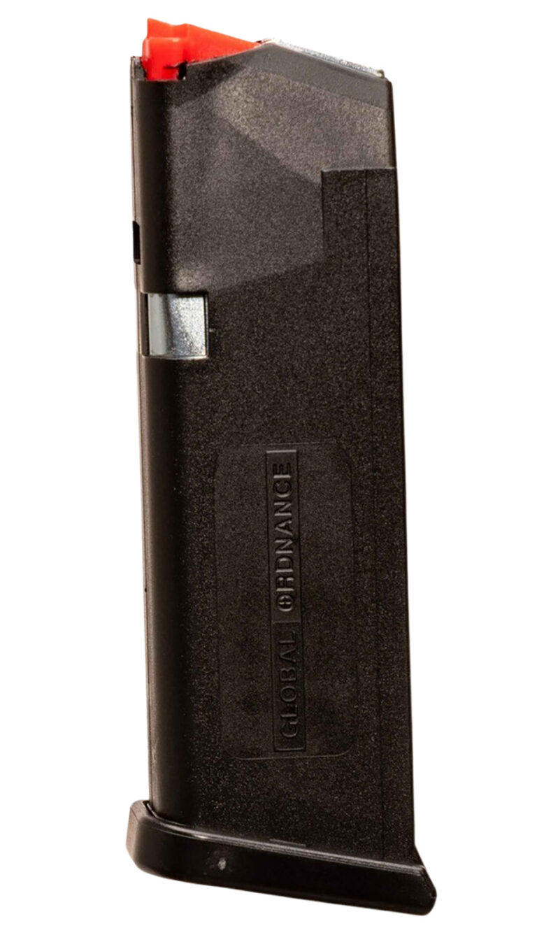 Global Ordnance LLC 197892029063 Global Ordnance Black 15rd 9mm Luger Glock Style Global Ordnance LLC 197892029063 Global Ordnance Black 15rd 9mm Luger Glock Style