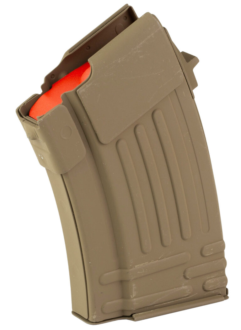 Global Ordnance LLC 810091157398 10rd Fully Ribbed 7.62x39mm Fits AK-47 FDE Steel Global Ordnance LLC 810091157398 10rd Fully Ribbed 7.62x39mm Fits AK-47 FDE Steel