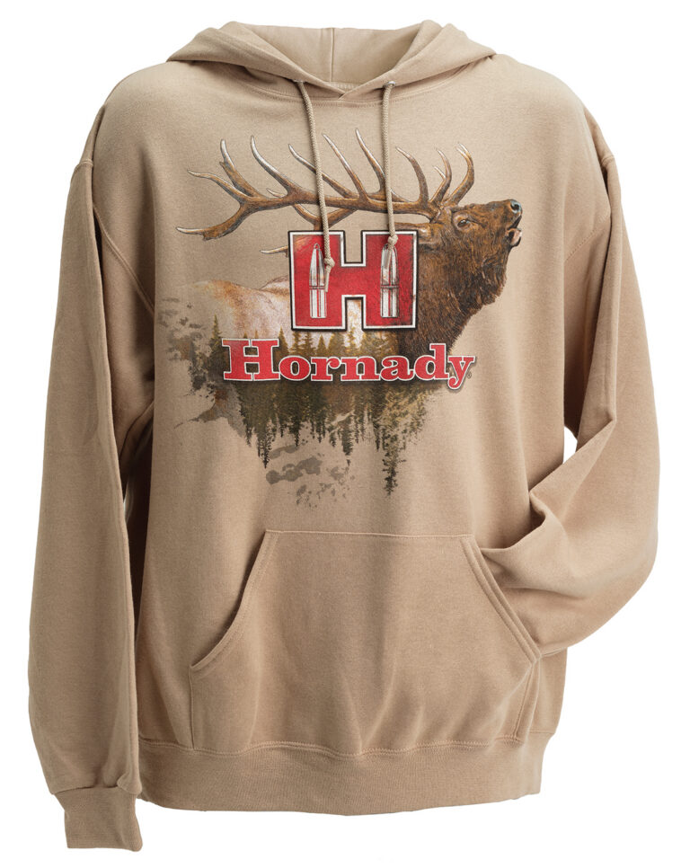 Hornady 99612XL Elk XL Tan/Khaki Hoodie Poly-Cotton Hornady 99612XL Elk XL Tan/Khaki Hoodie Poly-Cotton
