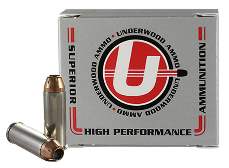 Underwood Ammo 433 XTP 45Colt 250gr Jacketed Hollow Point 20 Per Box/10 Case Underwood Ammo 433 XTP 45Colt 250gr Jacketed Hollow Point 20 Per Box/10 Case
