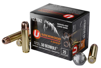 50 Beowulf 350 Grain XTP Jacketed Hollow Point 20/RD
