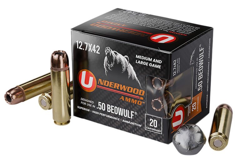 50 Beowulf 350 Grain XTP Jacketed Hollow Point 20/RD