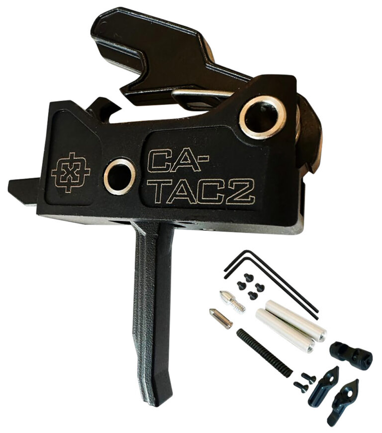 Cross Armory CRAR15TDIBK Tac 2 Flat Faced Black Two-Stage Drop-In Cross Armory CRAR15TDIBK Tac 2 Flat Faced Black Two-Stage Drop-In