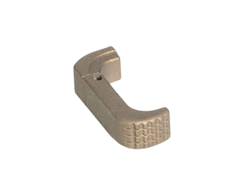 Timber Creek Outdoors GL43XEMRBB Glock 43X Extended Magazine Release Anodized Burnt Bronze Aluminum Timber Creek Outdoors GL43XEMRBB Glock 43X Extended Magazine Release Anodized Burnt Bronze Aluminum