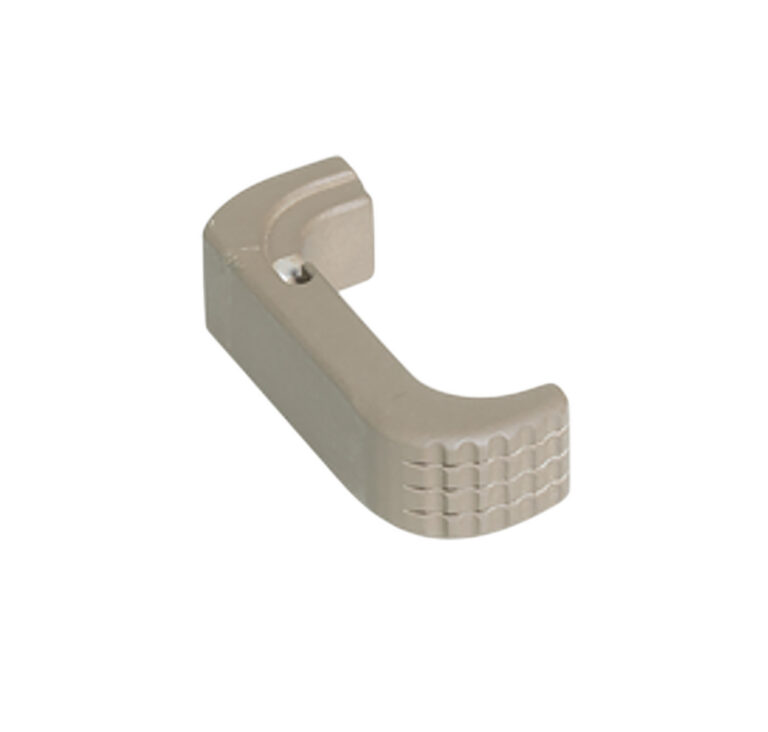 Timber Creek Outdoors GL43XEMRFDE Glock 43X Extended Magazine Release Flat Dark Earth Aluminum Timber Creek Outdoors GL43XEMRFDE Glock 43X Extended Magazine Release Flat Dark Earth Aluminum