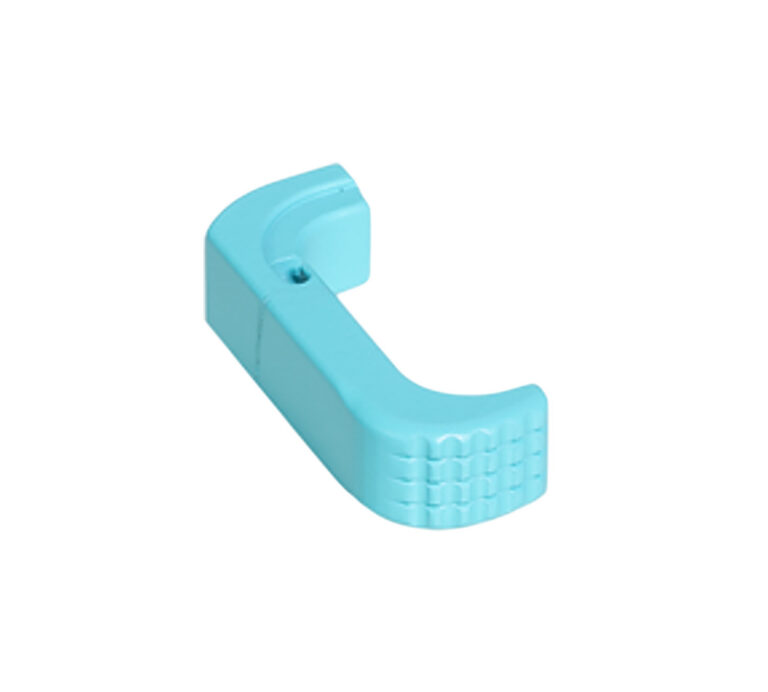 Timber Creek Outdoors GL43XEMRRE Glock 43X Extended Magazine Release Anodized Robin’s Egg Blue Aluminum Timber Creek Outdoors GL43XEMRRE Glock 43X Extended Magazine Release Anodized Robin’s Egg Blue Aluminum