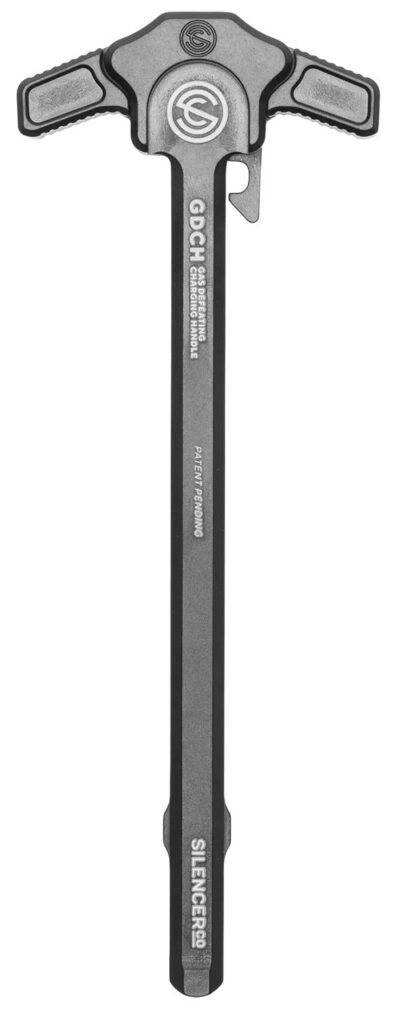 SilencerCo AC5703 Gas Defeating Charging Handle Sig MPX Black Aluminum