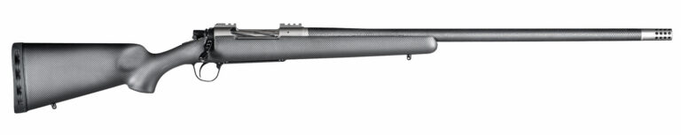 Christensen Arms 8010800401 Summit TI  6.5 Creedmoor 4+1 16.25″ Carbon Fiber Threaded Barrel, Natural Titanium Drilled & Tapped Receiver, Black Carbon Fiber Fixed Sporter Stock