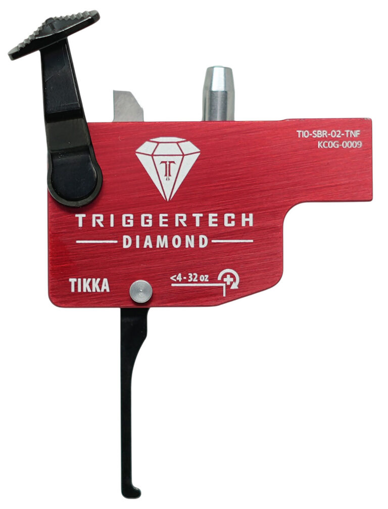 TriggerTech Diamond – Tikka – Right Hand Red Flat Lever TriggerTech Diamond – Tikka – Right Hand Red Flat Lever