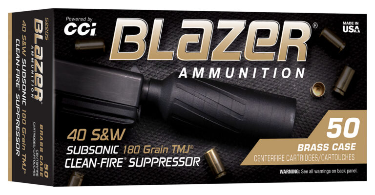 Blazer Brass CF Supp .40 S&W TMJ 180gr Blazer Brass CF Supp .40 S&W TMJ 180gr